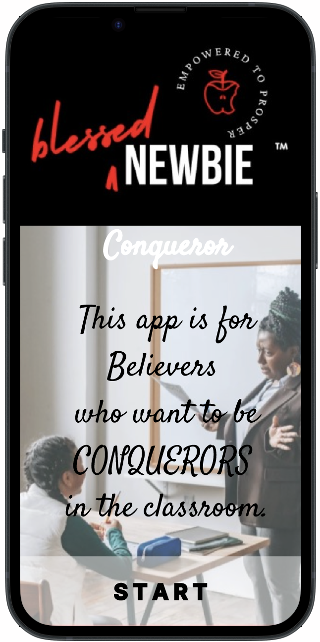 The Conqueror iOS app launch and teacher-community introduction